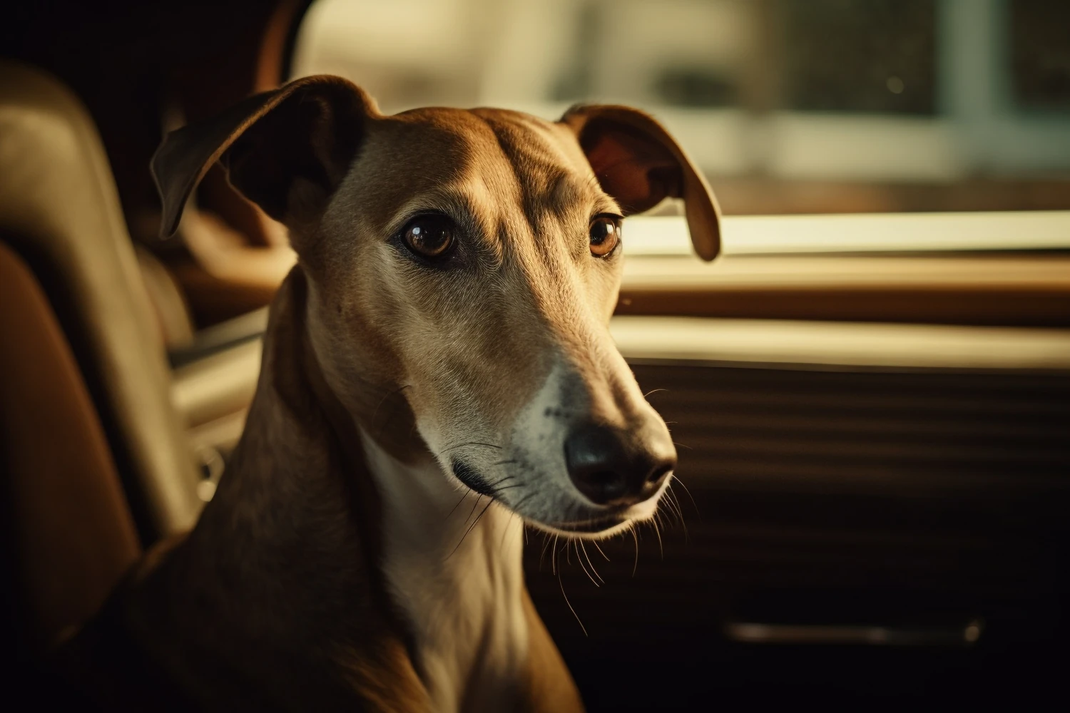 Dodge Durango Dog Carrier Car Seat for Italian Greyhound